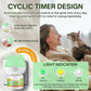 Cat 6-in-1 Calming Diffuser + Multivitamin 500 Chews for Cats – Stress Relief, Immune, Skin & Coat, Digestion, Brain & Bone Health for All Cats, 2 Diffusers + 4 Refills