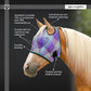 Kensington UV Horse Fly Mask with Web Trim - Protective Mask with Dual Ear Opening & Forelock Freedom - Small, Deluxe Black
