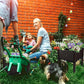 Planter for Outdoor Plants with Legs Raised Garden Bed Planter Box Elevated Garden Boxes Plant pots Perfect for Garden Patio Balcony Deck to Planting Flowers Vegetables Tomato and Herbs