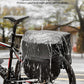 KEMIMOTO Bike Bag Panniers with Rain Cover, 34L Waterproof Bicycle Saddle Bag for Rear Rack Mountain Biking Bags Storage, Ebike Accessories for Commuter Grocery Shopping Travel Carrier, Black
