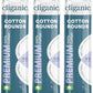 Cliganic Premium Cotton Rounds for Face (300 Count) - Makeup Remover Pads, Hypoallergenic, Lint-Free | 100% Pure Cotton (Packaging May Vary)