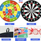 29 Inches Dart Board for Kids，Kids Large Dart Board with Sticky Balls and Darts，Indoor/Outdoor Sport Party Fun Games Toys Birthday Gifts for 3 4 5 6 7 8 9 10 11 12+Year Old Boys Girl