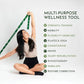 Stretching Strap: HEAVY Resistance Band, Stretch Strap with Loops for Yoga, Pilates, Dance, Physical Therapy, Gymnastics, Yoga Strap for Stretching, Workout, Flexibility
