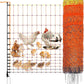 Pet & Livestock HQ Electric Fence Poultry Netting 48" x 164' - Portable Pre-Assembled Electric Net Fencing for Goats, Sheep, Lambs in Farms, Ranches, and Gardens (19 Posts, 2 Spikes)