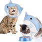 Friusate Cat Recovery Collar - Soft, Adjustable, Breathable, Lightweight Cat Cone to Stop Licking - After Surgery