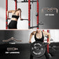 S21 Power Cage, Multi-Function Power Rack with Adjustable Cable Crossover System, 2000LBS Squat Rack for Home Gym with More Training Attachments