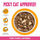 Weruva BFF Minced Natural Wet Cat Food, Tuna and Salmon Soulmates in Gelee, 3oz Can, Pack of 24
