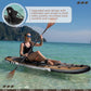 Paddle Board, 10.8' Stand Up Paddle Board with Premium Complete Inflatable SUP Accessories, Extra Wide Paddleboards for Adults & Kids-Pandora Collection