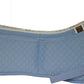 ECP Equine Comfort Products Adjustable Shock Absorbing Memory Foam Half Saddle Pad, Injury Prevention & Pressure Relief, Customizable Fit, Breathable for All Riding Styles