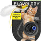 Playology Cat Toy Suction Cup Spring Bird | Interactive Toy with Lifelike Feather Bird | Secure Suction Cup with Unpredictable Movement | Perfect for Active Indoor Cats