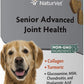 NaturVet Senior Advanced Joint Health Dog Supplement – Includes Glucosamine, MSM, Chondroitin, Collagen – Helps Supports Canine Joint Health Function – 120 Ct. Soft Chews