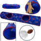 NFL Buffalo Bills Cat Tunnel Tube Toy with Plush Football Catnip and Feathers Collapsible Tunnel for Cats to Play, Peek and Hide, Sporty & Fun Cat Tunnel Toy with Team Logo All-Over Design!