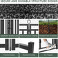 Dog Fence Outdoor Indoor, 40" Inch Height 32 Panels Dog Playpen for Large/Medium/Small Dogs Metal Dog Pen for Yard Camping and RV | Black-Silver