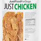 JustFoodForDogs Snack for Dogs, Single-Ingredient Chicken Healthy Dog Treats, 18 oz