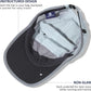 GADIEMKENSD Reflective Folding Outdoor Hat Unstructured Design UPF 50+ Sun Protection Sport Hats for Womens and Mens