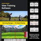 Eye MINI - Outdoor/Indoor Golf Launch Monitor & Simulator, 19 Precision Metrics, Near-Zero Latency, Sunlight-Readable Display, 8h Battery, iPad/PC/AI Compatible, Works with GSPro, E6, TGC19