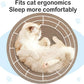 Cat Scratcher, 17.7x17.7 inches Cardboard Cat Scratchers for Indoor Cats, Large Cat Scratching Board, Round Bowl Cat Scratch Pad Bed with Catnip