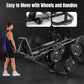 Dripex Leg Press Machine, Leg Press Machines for Home Gym, Professional Leg Press Hack Squat Machine Combo with 4 Weight Plate Storage Holders for Full Lower Body Workout