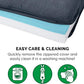 Furhaven Cooling Gel Dog Bed for Large/Medium Dogs w/ Removable Bolsters & Washable Cover, For Dogs Up to 55 lbs - Quilted Sofa - Iron Gray, Large