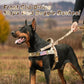 Forestpaw No Pull Dog Harness - Soft Flannel Padded Tactical Dog Vest Harness with Quick Release Buckle, Adjustable Reflective Pet Harness for Large Dogs Walking Training,Brown Camouflage XL