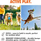 Max Fusion with Nike Grind, Arlee Meteor Dog Toy, Chew Toy for Play, Fetch, Tug, M