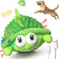 Interactive Moving Dog Toys – Plush Chew Toy with Bouncing Ball, Music & Recording | Rechargeable Self-Play Toys for Small, Medium & Large Dogs to Keep Them Engaged (Turtle)