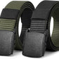 JASGOOD Nylon Canvas Breathable Military Tactical Men Waist Belt With Plastic Buckle