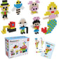 Picasso Cubes 0.5” Pixel Magnetic Puzzle Cube 200 Piece Mix & Match Sensory Toys STEAM Education Learning Building Block Magnets Children Construction Toy Set Stacking Magnet Creative Kit PMC200