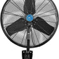 Continental Dynamics CD Premium 24" Oscillating Wall Mount Fan, TEFC Motor, 9,400 CFM, 1/2 HP