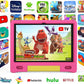 Tablet for Kids 10.1 inch Android 14 6000mHA 8GB RAM+64GB ROM(Expandable to 1TB Kids Tablet Age 3-12 with Case& Lanyard WiFi6 Google Kids Space Parental Control 1280 * 800 HD Screen Pink