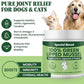 Green Lipped Mussel Powder for Dogs & Cats - 100% New Zealand Green Lipped Mussels - Natural Hip & Joint Supplement for Joints, Tendons, Ligaments, Muscles - 800 Grams - Up to 2,665 Servings