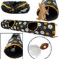 NFL Pittsburgh Steelers Cat Tunnel Tube Toy with Plush Football Catnip and Feathers Collapsible Tunnel for Cats to Play, Peek and Hide, Sporty & Fun Cat Tunnel Toy with Team Logo All-Over Design!