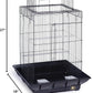 Prevue Hendryx SP851B/B Clean Life Play Top Cage, Black