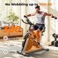 YOSUDA Exercise Bike, Brake Pad Stationary Bike for Home with Exclusive App, Magnetic Indoor Cycling Bike with 300 lb Weight Capacity, Low Noise, Tablet Holder and Fitness Courses for Weight Loss