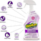 OdoBan Ready-to-Use Disinfectant and Odor Eliminator, Set of 3 Spray Bottles, Made in the USA, Original Eucalyptus and Lavender Scents, 32 Ounces Each