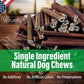 ValueBull USA Collagen Sticks for Dogs, 6 Inch Medium Chews, Natural Long-Lasting Dog Treats, 50 Count - Promotes Joint, Skin & Coat Health with Glucosamine and Chondroitin
