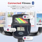 Sunny Health & Fitness Smart Upright Elliptical w/Pulse Sensor Built-in, Indoor Full-Body Cross-Training & Cardio Exercise Machine for Home, Free SunnyFit App Connection, Optional Long Stride Length