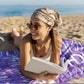 JML Personalized Beach Towel with Name, Custom Beach Towel with Name, Customized Microfiber Pool Towel, Quick Dry & Absorbent Swim Towel for Adult,Anniversary, Birthday, Summer Holiday,Vacation