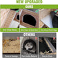 GUTINNEEN Indoor Guinea Pig Cages - Wooden Rabbit Cage Bunny Hutch with Chew-Proof Ramp, Pull-Out Tray, Leakproof PVC Layer & Detachable Legs for Rabbits, Guinea Pigs (Natural Wood)