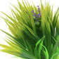 BEGONDIS 2Pcs Aquarium Decorations Fish Tank Artificial Green Water Plants Made of Soft Fabrics Plastic