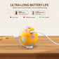 Cat Toy Ball,Interactive Cat Toy Ball with 3 Modes for Indoor Cat,The 2025 Generation Self Moving Cats Toy,Rolling Cats Toy with Feather & Bells for Bored Cats & Small dogs,Touch to Activate (Orange)
