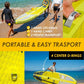 MOUSA 10‘8/11'×35" Extra Wide Inflatable Stand Up Paddle Board, Stable Paddleboard SUP for 2 People/Family, Anti-Slip Full EVA Deck, 3 Handles, 100L Backpack, All-Round Sup Board, Big Fin