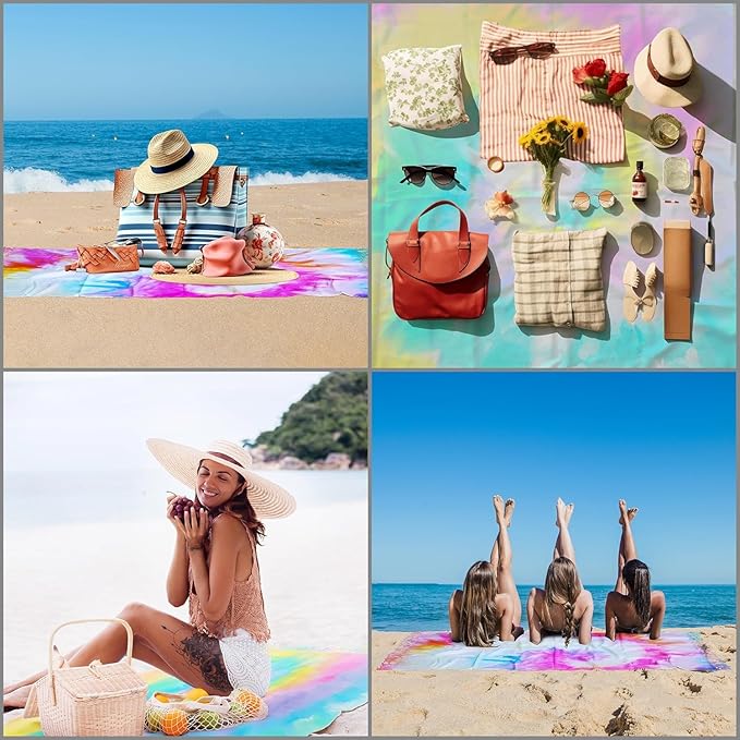 HAVLULAND Turkish Beach Towels Oversized -100% Turkish Cotton Super Soft Lightweight - Absorbent and Quick Drying Bath Towel - Sand Free Beach Towel - Turkish Towels for Adults (Lilac, 12 Pack)