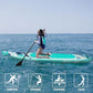 UPWELL 10'6"/11'/11'6" Inflatable Paddle Board, Stand Up Paddlboard for Youth & Adults, Stable Design, Premium SUP Accessories, Backpack, Leash, Hand Pump, Fins