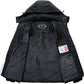 OTU Men's Waterproof Ski Jacket Snowboarding Windbreaker Warm Winter Hooded Mountain Snow Coat Large