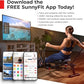 Sunny Health & Fitness Magnetic Rowing Machine for Home Exercise, Quiet & Smooth Rower with Compact Storage and Optional Free SunnyFit App Connectivity