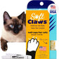 Soft Claws Cat Nail Caps for Small Cats – (40 Caps, Clear) - Made in USA - Veterinarian-Developed | Protects Furniture & Skin - Easy to Apply, Long-Lasting Anti-Scratch Soft Cat Claw Covers