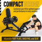 Powertec Fitness Leg Sled - Leg Press Machine, 700 LB Capacity, Black - Professional Home Gym Equipment - Heavy Duty Exercise Equipment for Lower Body Workout