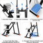 Stair Stepper for Home Gym - Foldable Vertical Climber Machine for Full-Body Workout, Cardio Exercise Machine with LCD Monitor, Adjustable Handlebar&Non-Slip Pedals -for Women&Men