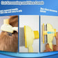 Flea Comb for Dogs and Cats with Release Button Fine Tooth Dog Comb for Grooming Massaging and Cleaning Remove Fleas Eggs Pet Hair Removal for Short and Long Hair 2 Pack